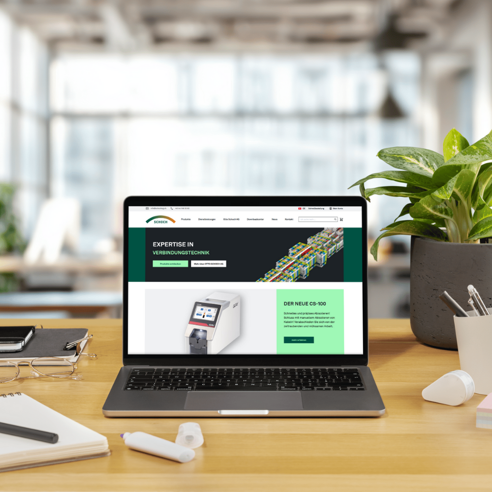 Neuer Webauftritt der Otto Schoch Gruppe