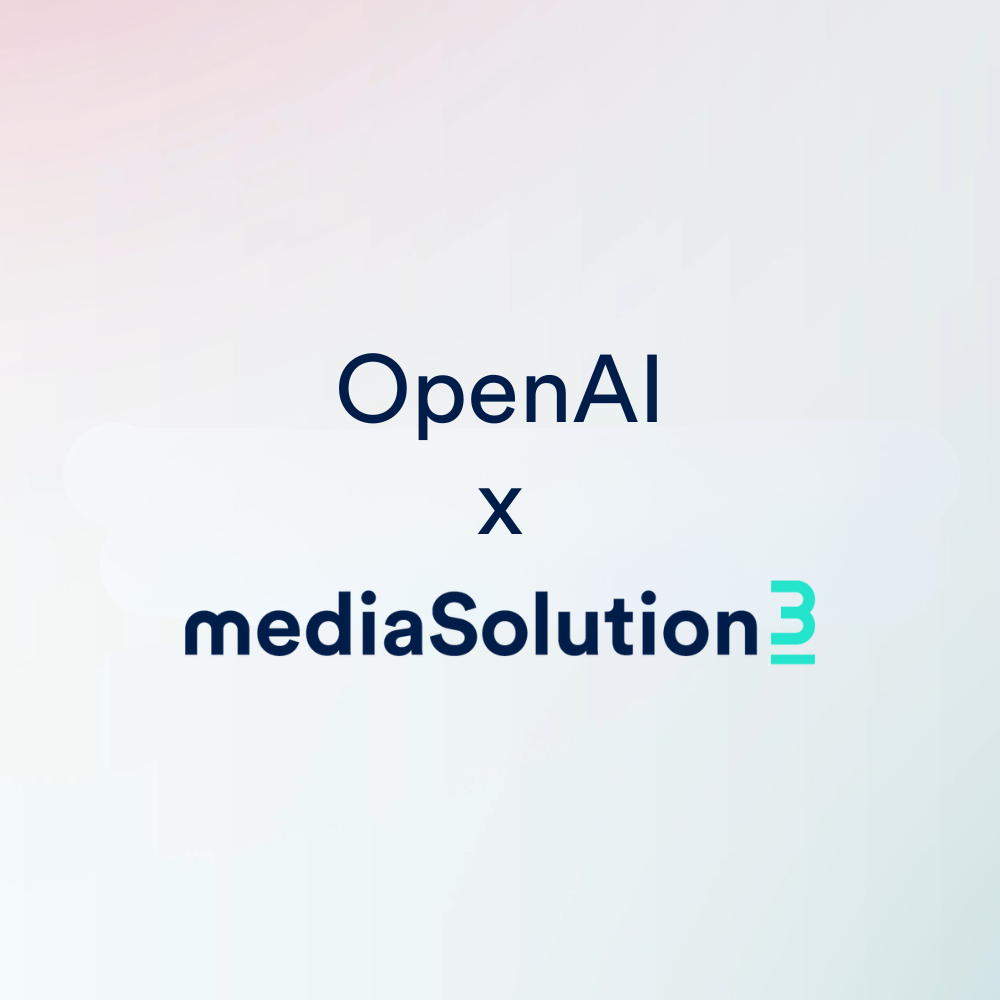 Automatisierte Texterstellung in mediaSolution3: KI-Integration mit OpenAI eröffnet neue Potenziale